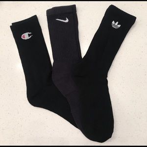 Assorted 3-pack crew socks